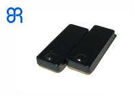 El metal anti de cerámica RFID marca difícilmente la alta sensibilidad con etiqueta negra tamaño pequeño -17dBm