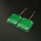 Antena RFID UHF de polarización circular con antena RFID de tamaño pequeño 3dBic para lector de mano UHF
