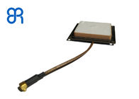 Del color blanco pequeña RFID antena 902-928MHz de la frecuencia ultraelevada para el aumento &gt;2dBic del lector del PDA del RFID