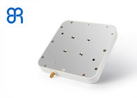 Polarización circular 6dBic Gain Antena RFID UHF, pequeña antena RFID para la industria logística de almacenamiento
