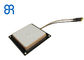White Color UHF Small RFID Antenna 902-928MHz For RFID Handheld Reader Gain >2dBic