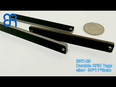 BRT-08 Etiquetas RFID duraderas con adhesivo 3M, rango de lectura 8m